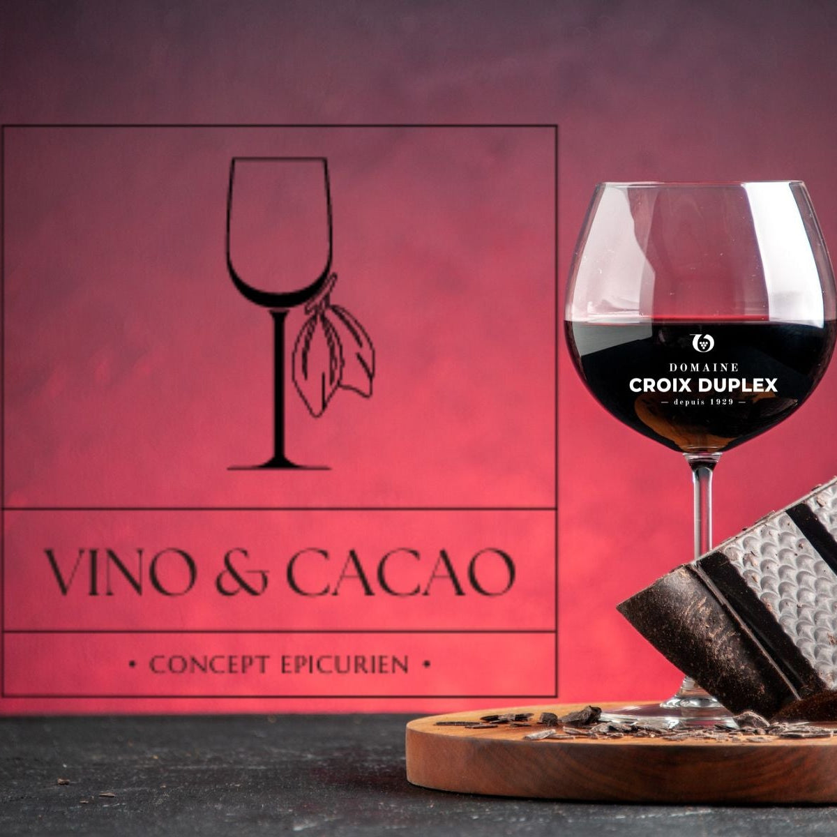 Gourmandise vigneronne Vins & Chocolats